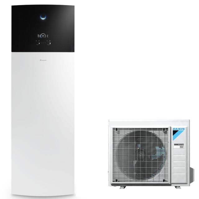 Daikin Altherma 3 Moyenne Température Bi Bloc Version Au Sol 1 Zone Avec Ecs R32